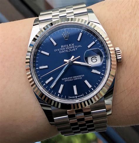 Rolex Datejust 36 Blau 